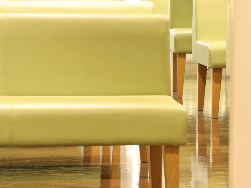 診察順が前後し、お待ちいただく場合がございます